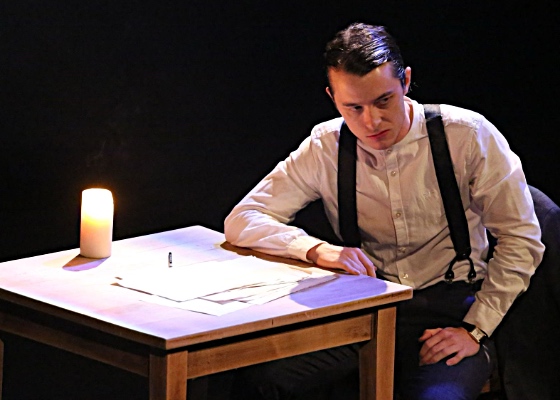 One Man Poe promotional image - Alya Sayer Photography